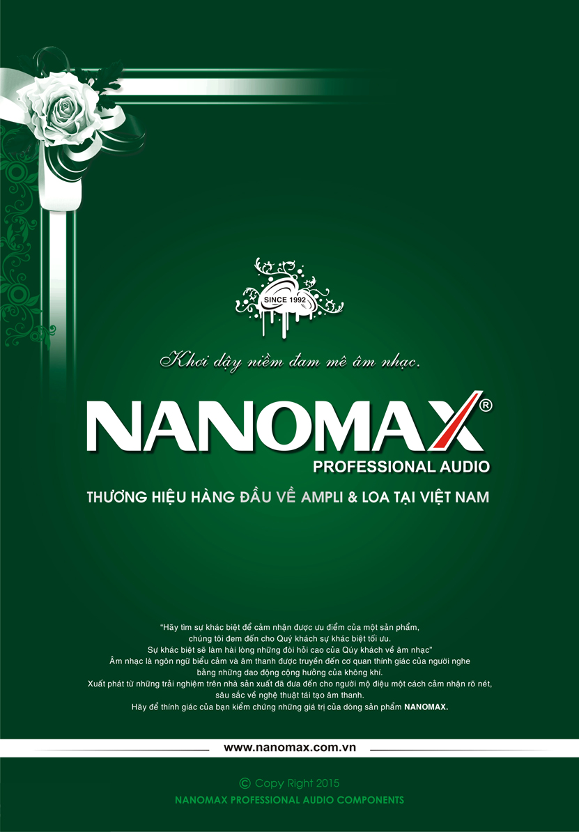 Giới thiệu loa kéo Nanomax 2