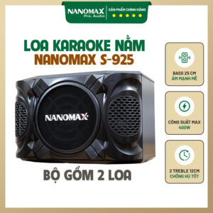 Loa karaoke nằm nanomax s-925