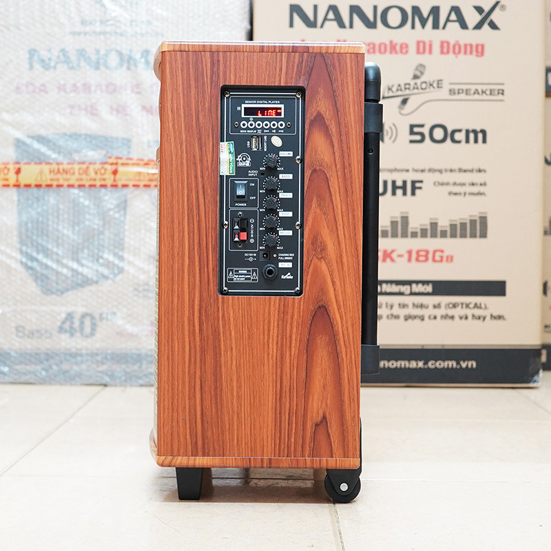 Loa kéo karaoke mini nanomax s-10b 4