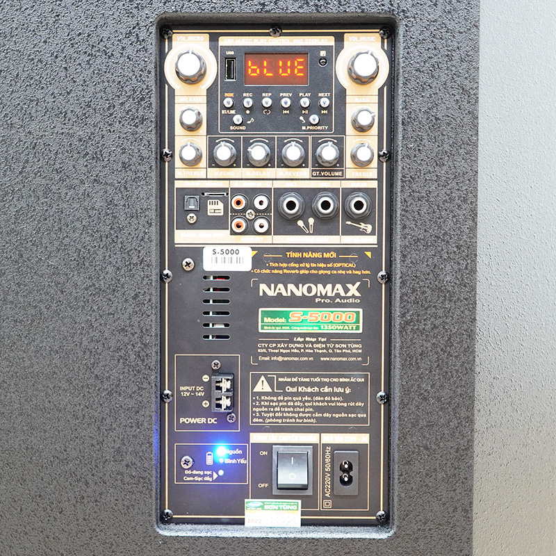 Loa kéo karaoke Nanomax S-5000 4