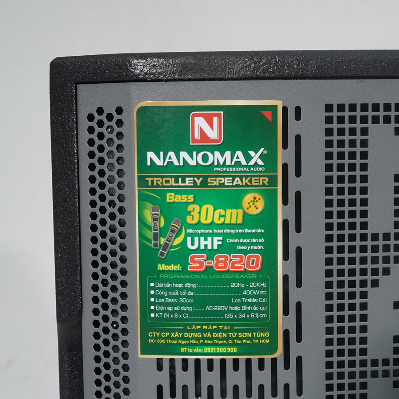 Loa kéo Nanomax S-820 7