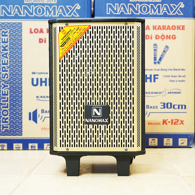 Loa kéo karaoke bluetooth mini nanomax s-8c 2