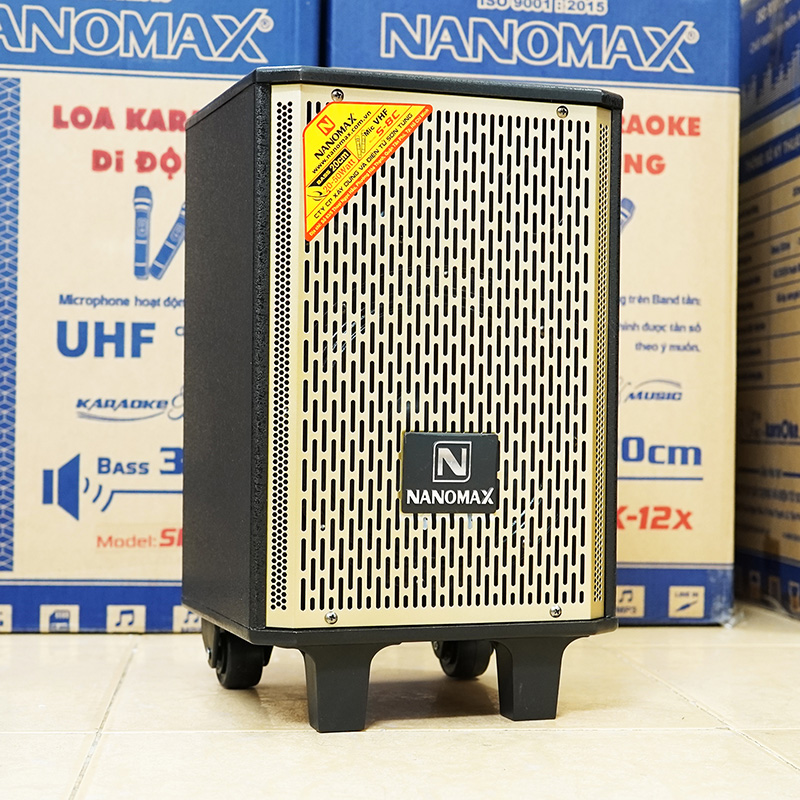 Loa kéo karaoke bluetooth mini nanomax s-8c 8