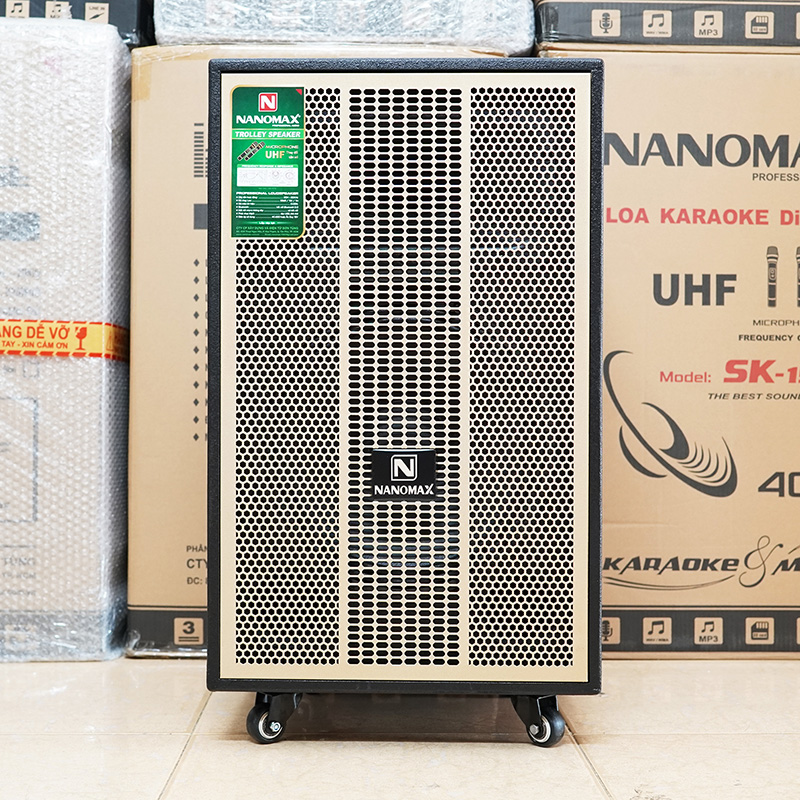 Loa kéo nanomax sk-12x1 karaoke bluetooth 2