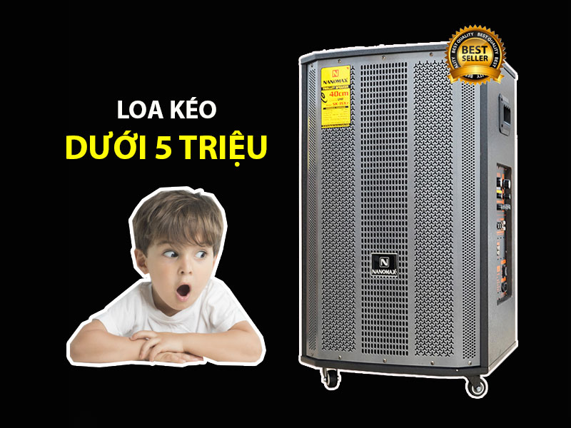 3. Top các mẫu loa kẹo kéo nổi bật tầm giá 5 triệu