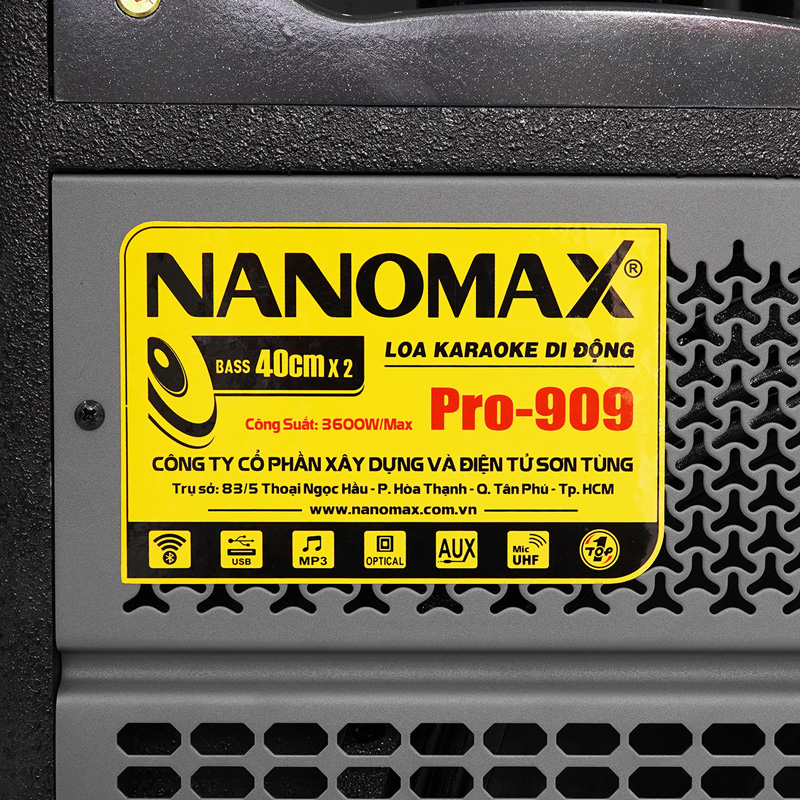 Loa kéo Nanomax Pro 909 7