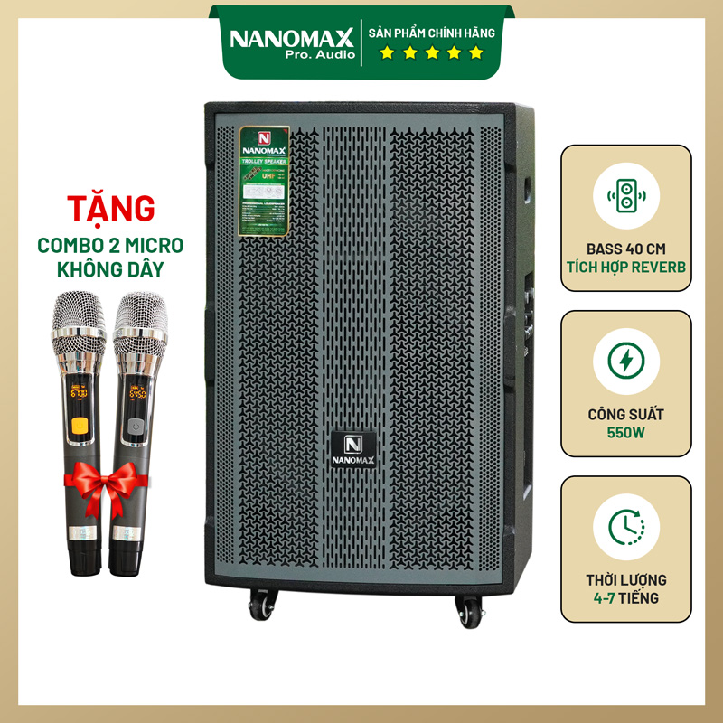 Giới Thiệu Về Loa Nanomax 15D2