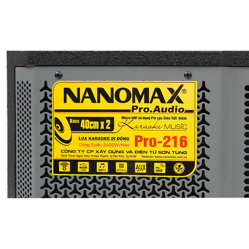 Loa kéo Nanomax Pro-216 8