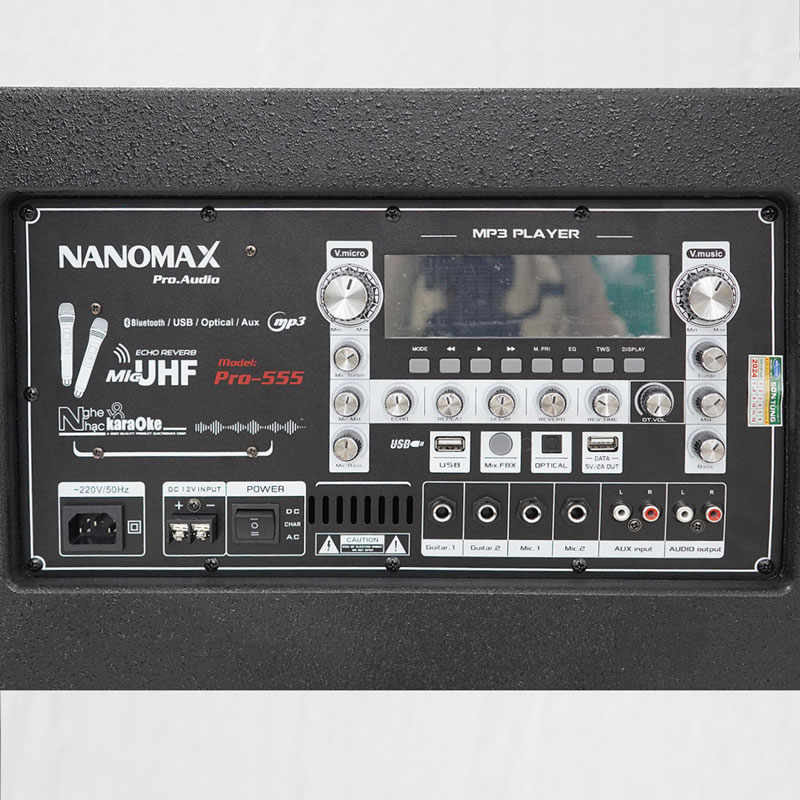 Loa kéo Nanomax Pro-555 12