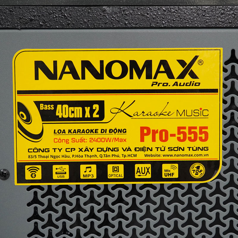 Loa kéo Nanomax Pro-555 13