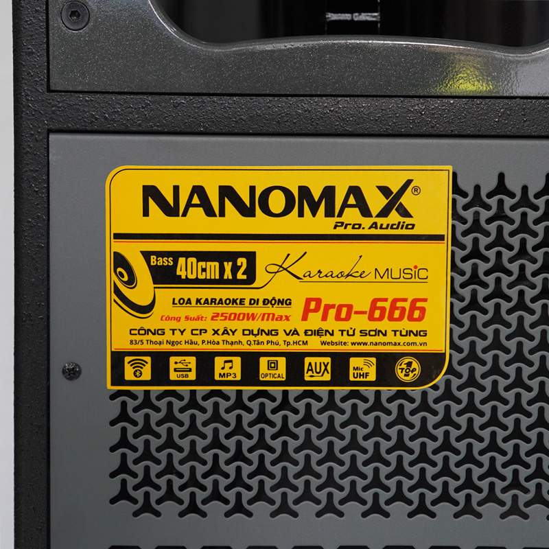 Loa kéo Nanomax Pro-666 13