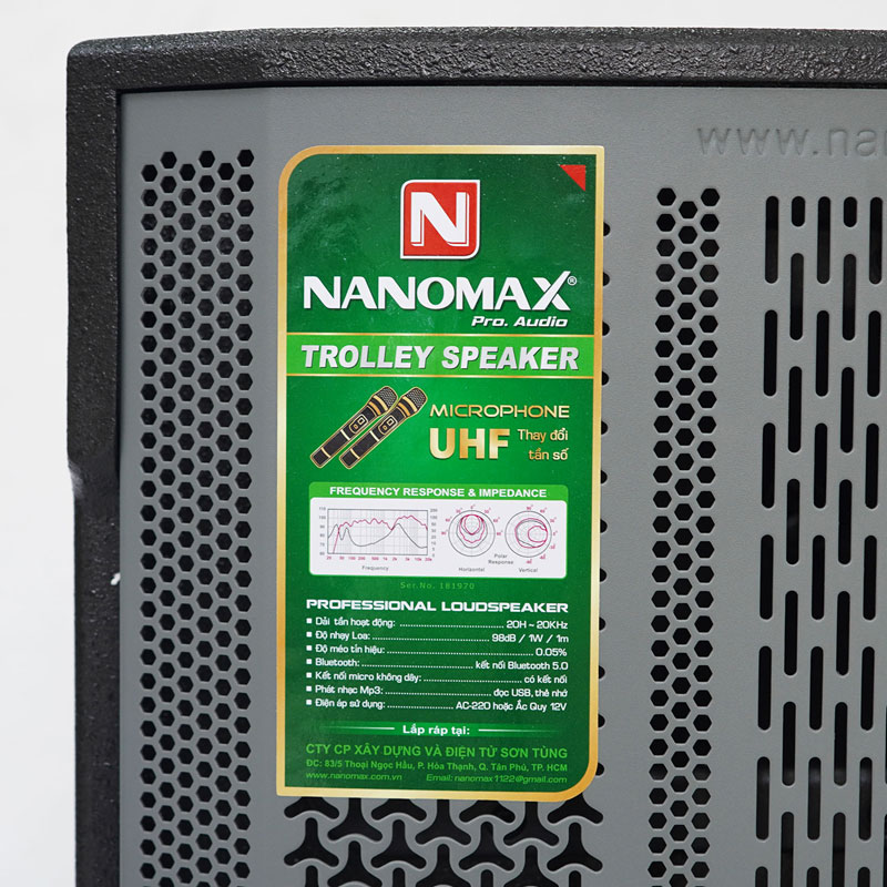 Loa kéo Nanomax SK-1201 9