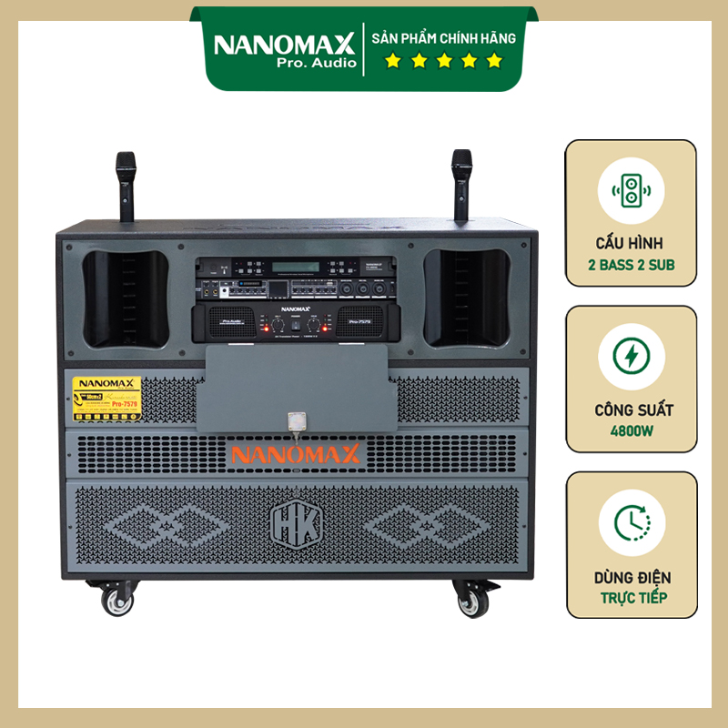 Loa kéo điện nanomax pro-7579 1